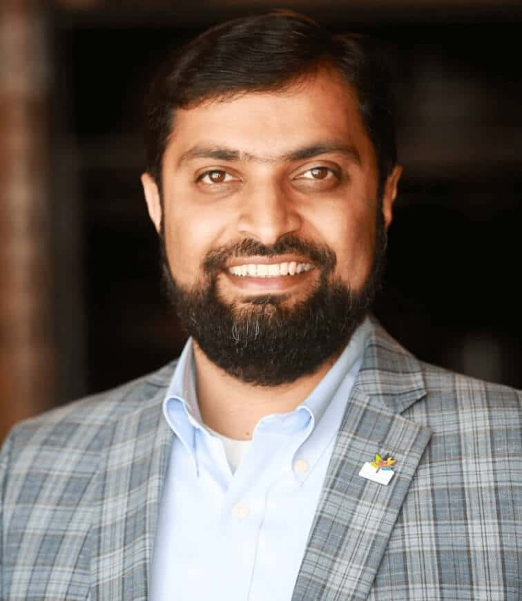 Portrait of Ovais Iqbal