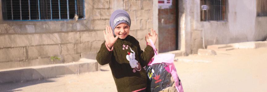 Warming hearts in need during winter in Syria